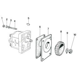 GIUNTO TRASCINAMENTO POMPA SAME Corsaro/saturno