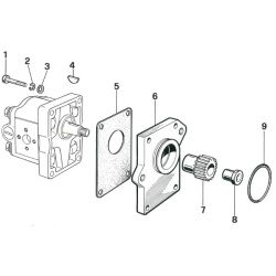 GIUNTO TRASCINAMENTO POMPA MASSEY FERGUSON